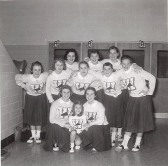 The Cheerleaders, February 1958