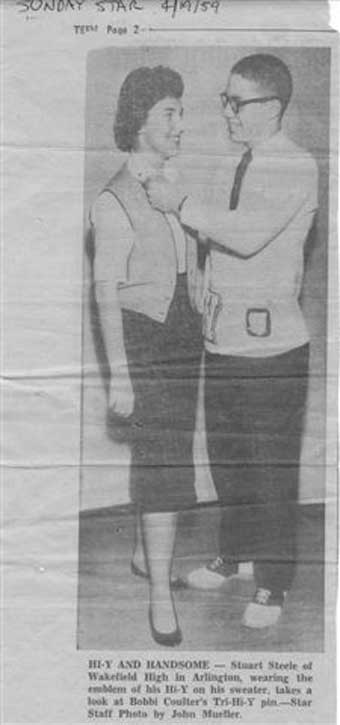 article about Wakefield's Hi-Y's.